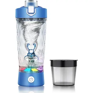 Electric Protein Shaker Bottle, Protein Shakes Mixer, Portable Pre Workout Self Mixing Cup, Made with BPA-Free Tritan, 22oz