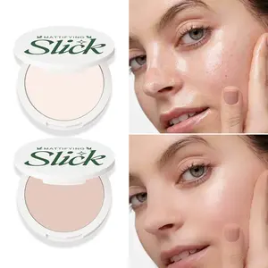 Matte Touch-Up Compact, Pressed Face Powder for Oil Control and Setting Makeup, Soft Focus Blurring Finish, Lightweight Concealing Formula, Long Lasting Shine Control for Dry and Oily Skin, Daily Wear, Travel and Photo Looks