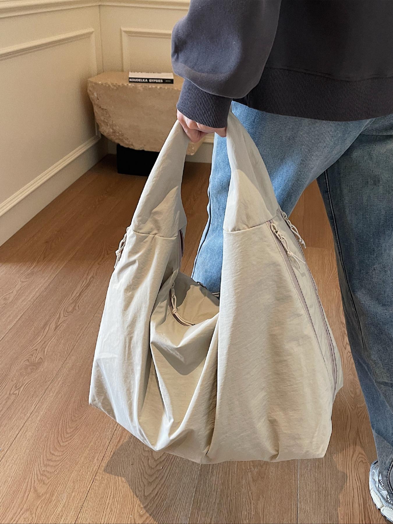 Valentine's Day Gift, Women's Fashionable Plain / Bowknot / Leopard Print Multi-Pocket Large Capacity Shoulder Bag