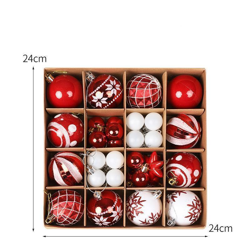 36pcs Christmas Ball Christmas Tree Decoration Ornaments for Home Decor Halloween New Year 2026 Navidad Pendant Ball Accessories