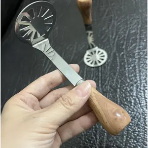 2PC Stainless Steel Potato and Egg Press | Household Kitchen Tool, 304 Stainless Steel, Durable Crusher