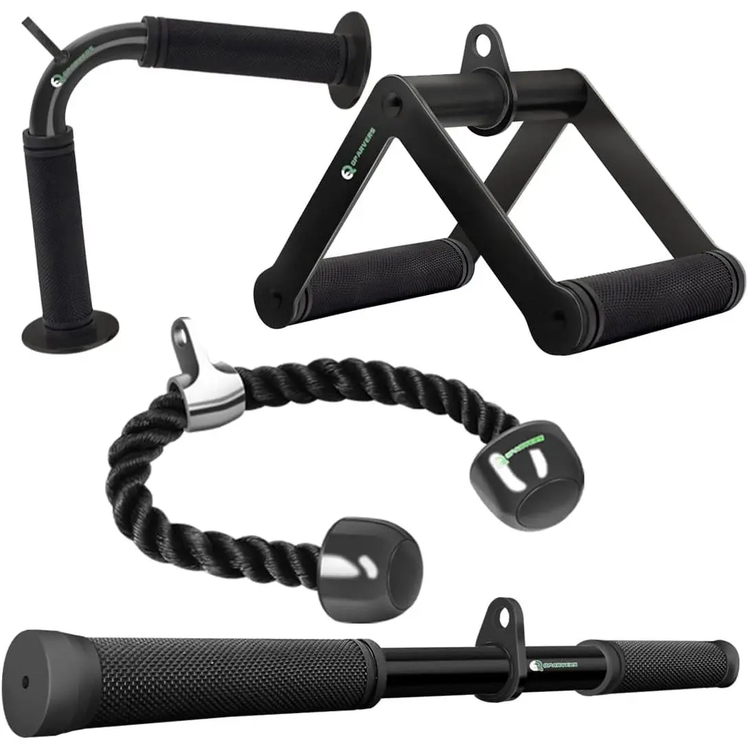 Machine Attachment Set LAT Pulldown Attachments Weight Machine Accessories for  Gym