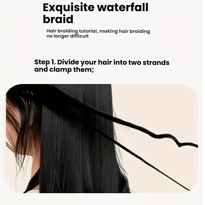 Automatic Braiding Tool! One-Click Operation, Easy to Make Twist Braids, Fishbone Braids, And More Styles. Even for Handicapped People. 30-Second Quick Braiding, Suitable for All Hair Types. Perfect Gift for Barbers And Stylists
