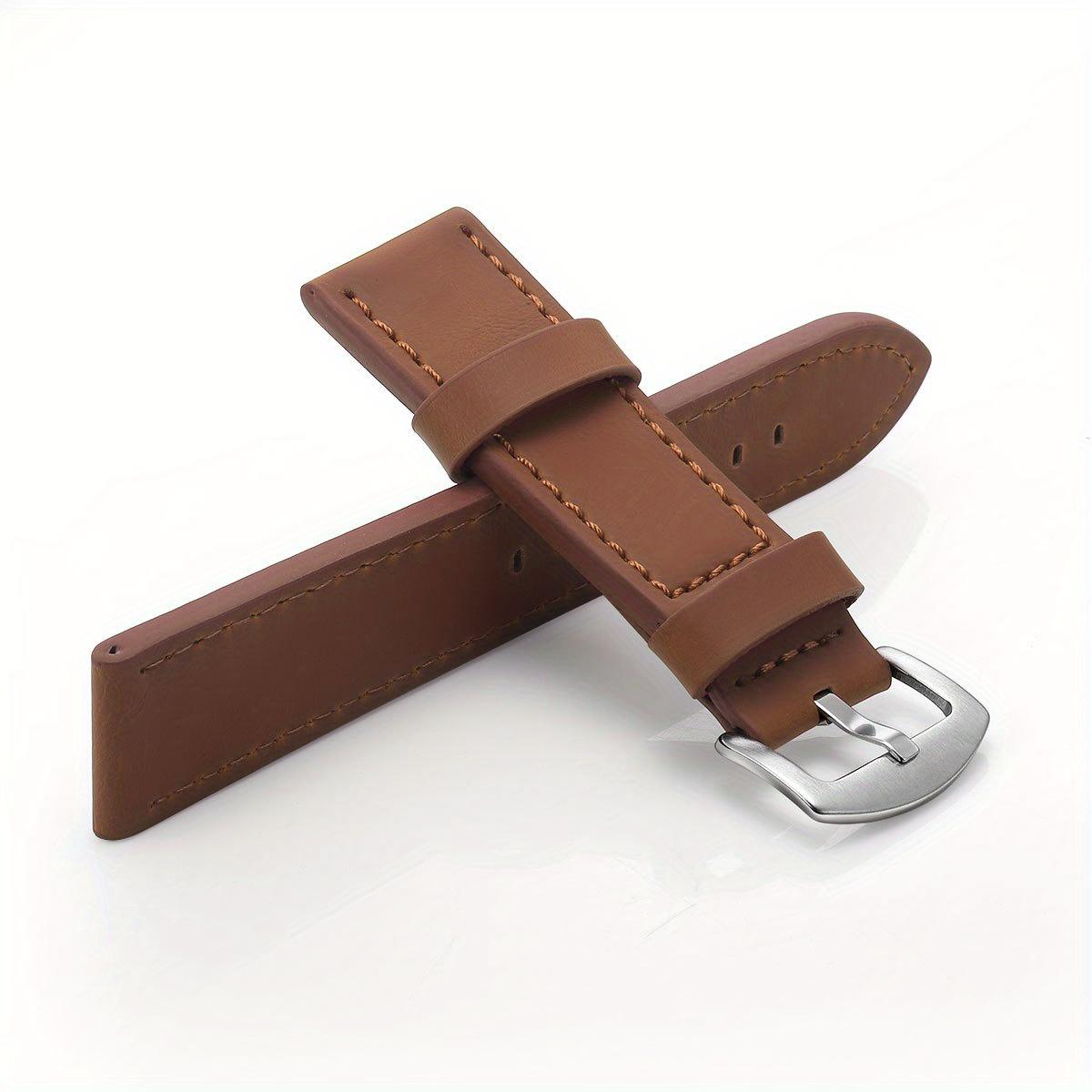 20mm 22mm Retro Business Watch Band – Classic Strap for Samsung Galaxy Watch 6/5/4/Active 2 & 3