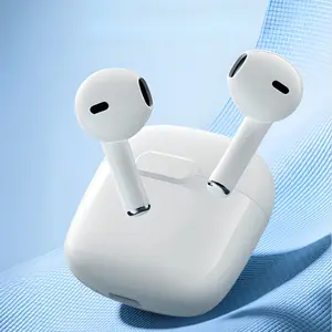 TWS Wireless Bluetooth-compatible Earbuds, Mic Included, Smart Touch, Low Latency, 20h Battery, 180mah, Ergonomic Design, Fast Pairing, Android & iOS Compatible, True Wireless Earbuds