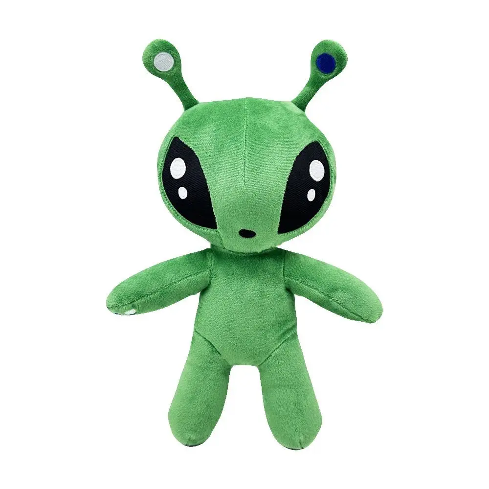 30cm Unisex Green Anime-Style Tentacled Horn Alien Soft Toy, Horror Theme Stuffed Doll, Alien Tentacles Toy for Kids Gifts & Stress Relief Throw Pillow, Anime Look
