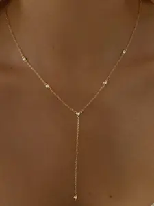 Y Shape Lariat Necklaces for Women Boho Dainty Pearl Rhinestone Drop Long Chain Stackable Choker Jewelry Gold Silver 3 Styles
