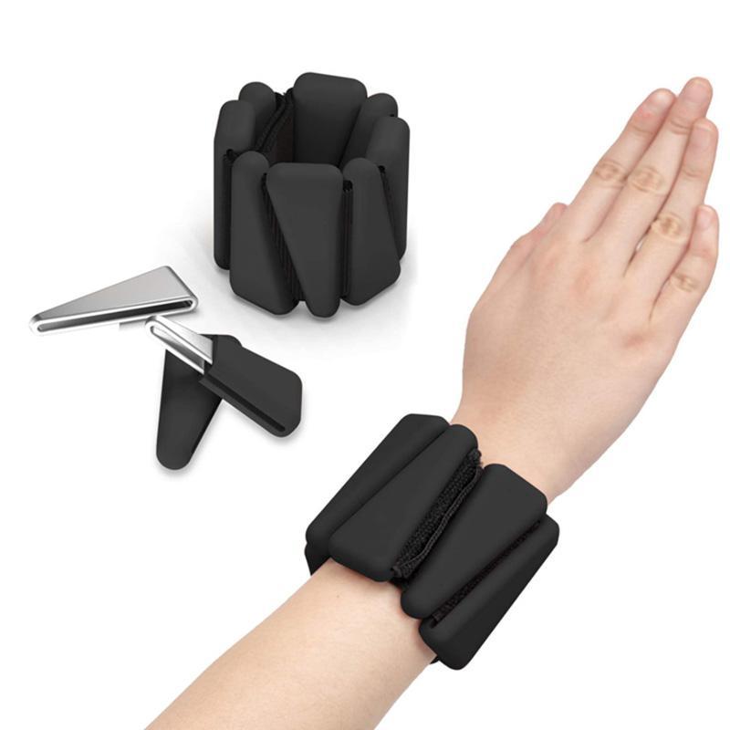 Adjustable Weighted Wrist/Ankle Strap, 1/2 Counts Multifunctional Fitness Equipment for Men & Women, Home Gym Workout Equipment