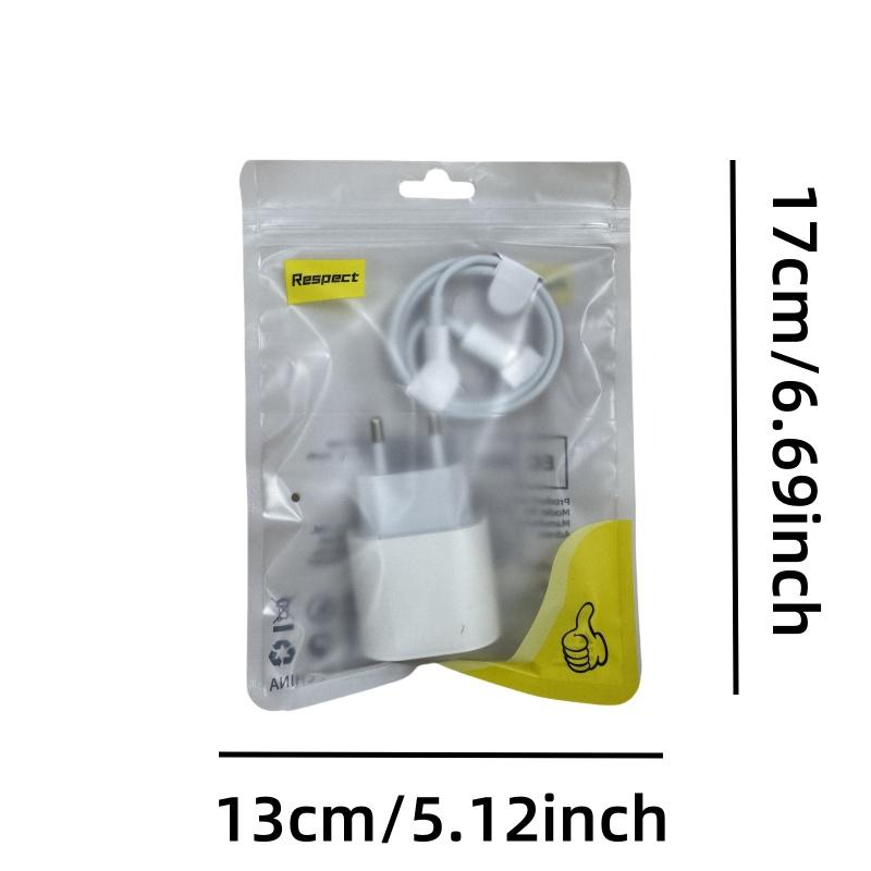 iPhone Charger, 20w USB-C Fast Charging Adapter with 1 Meter Cable, Compatible with iPhone 14/13/12/11/x/8/7 Models