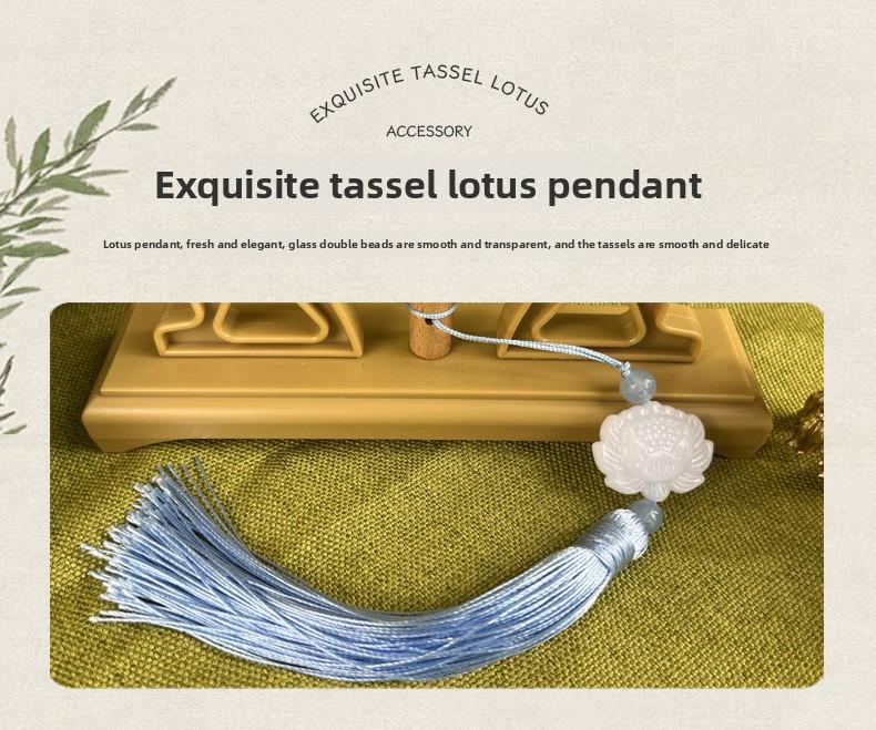 New popular Su embroidery antique-style round fan, double-sided embroidered round fan