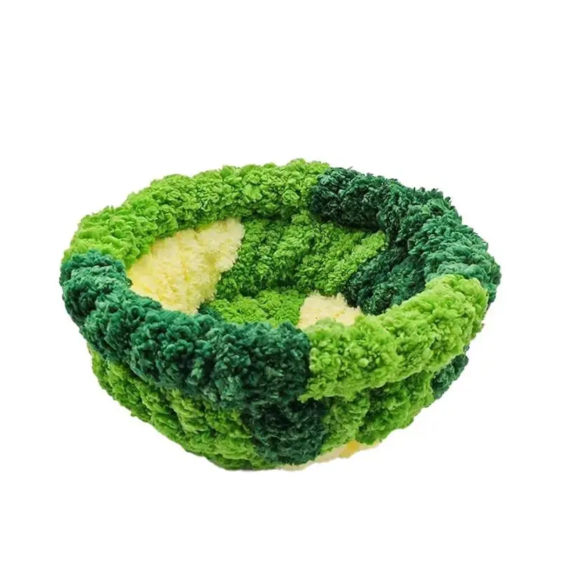 Synthetic Hanging Bird Cage Bed - Easy-Quick Setup Hammock Nest, Small Indoor Pet Cage Accessory for Parrots, Lovebirds, Hamsters