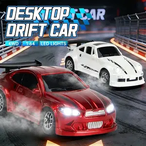 1:64 Mini Drift Remote Control Car, Bluetooth-compatible APP Controlled, LED Lights, Unisex Gift, Includes Battery, Perfect for Boys and Girls