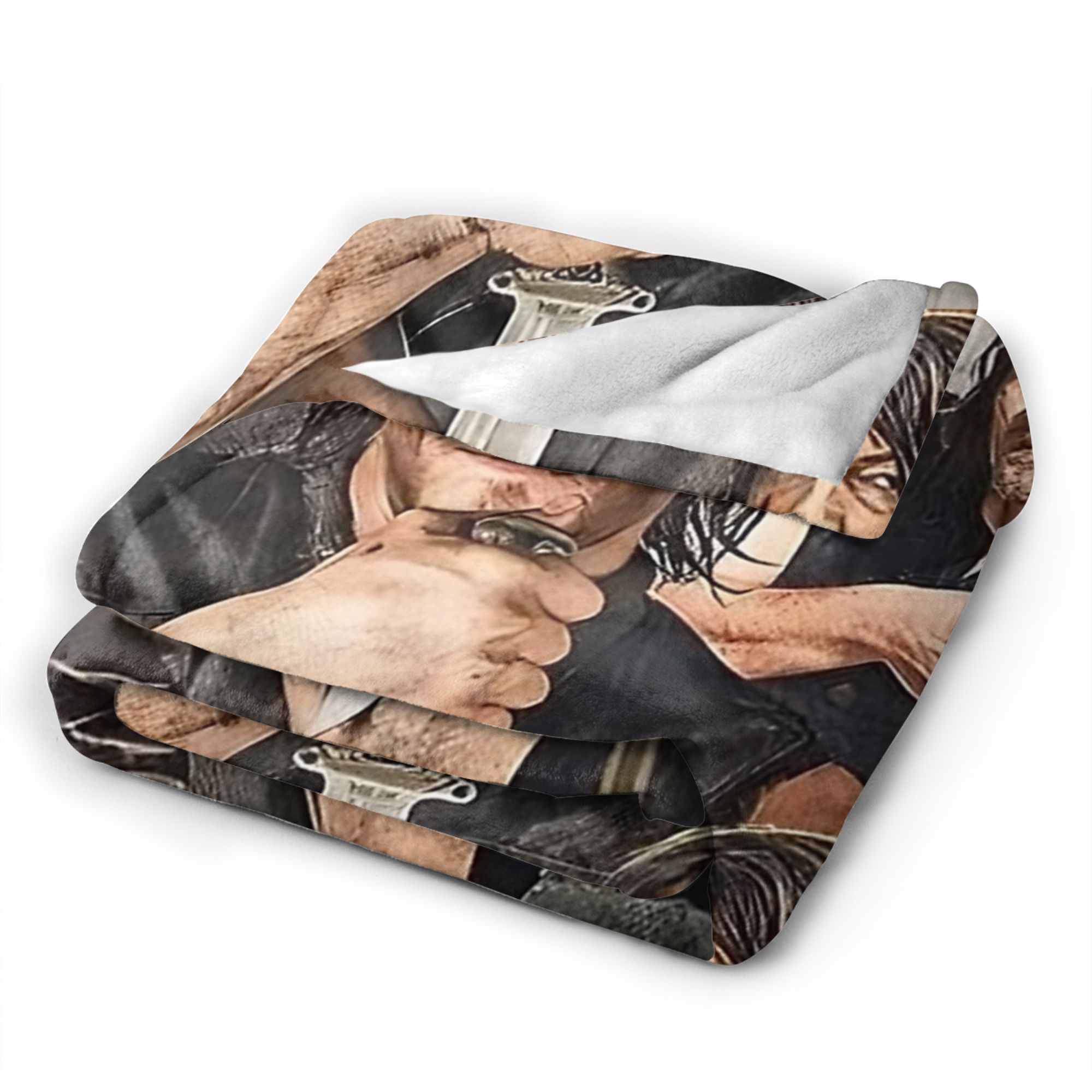 Daryls Dixon The Walking Dead Blankets Flannel Autumn/Winter Super Warm Throw Blanket for Home Travel Bedding Throws