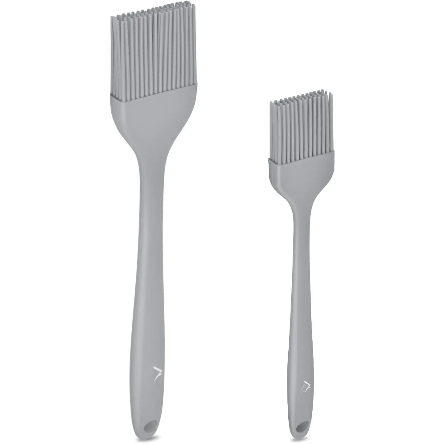 Basting Brushes  Heat Resistant Pastry Brushes Spread Oil Butter Sauce Marinades for BBQ Grill Barbecue Baking Kitchen Cooking  Dishwasher Safe (Grey 2)