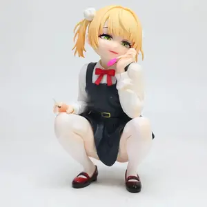 14cm Zhuli Love Pretty Girl Sauce Anime Girl Sexy Figure Model Doll Collection Ornaments Desk Decoration Toy Gift Adult Fans