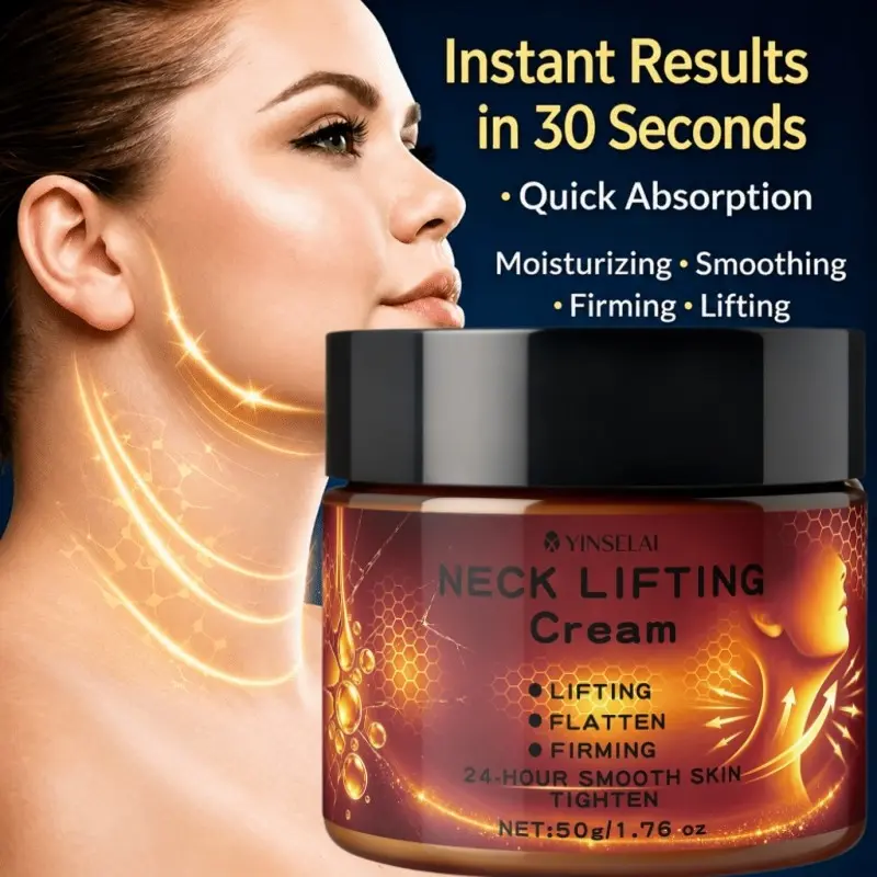 Retinol Collagen Neck Balm with Hyaluronic Acid and Bee Extract, Moisturizing and Nourishing, Enhances Neck Skin Elasticity, Daily Care