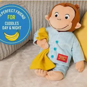 In Stock Creative Doll Curious George Plush Toy Monkey Toy Cute Pet George Stuffed Toy Doll Birthday Gift