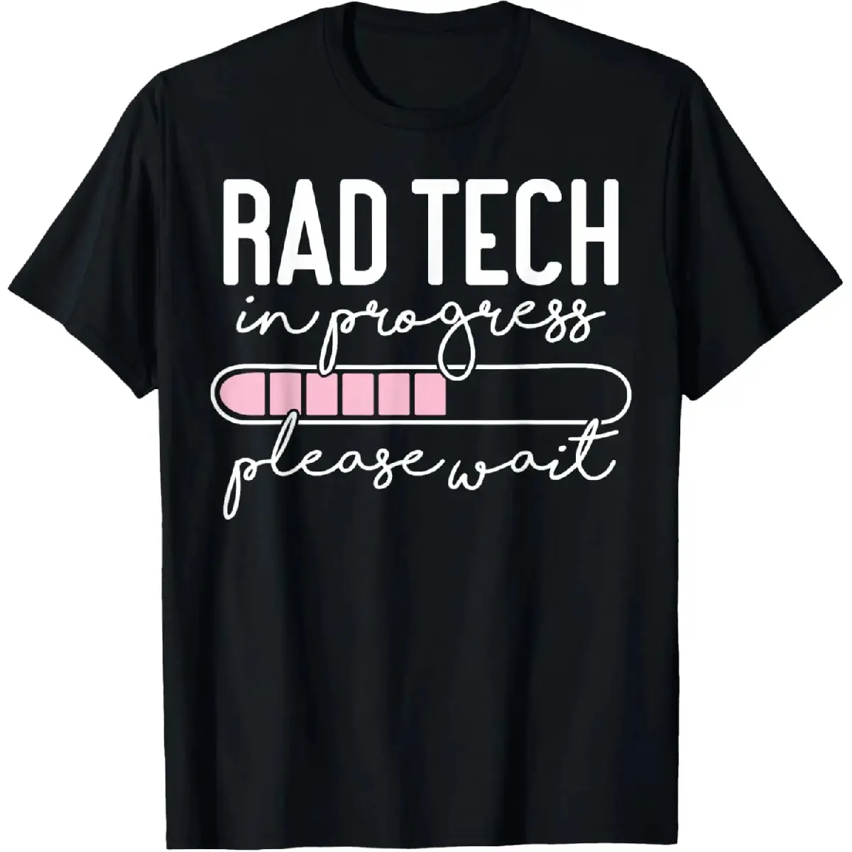 Women's 100% Cotton Shortsleeve Casual T-Shirt - Future Rad Tech in Progress, Radiology Student Graduation Top