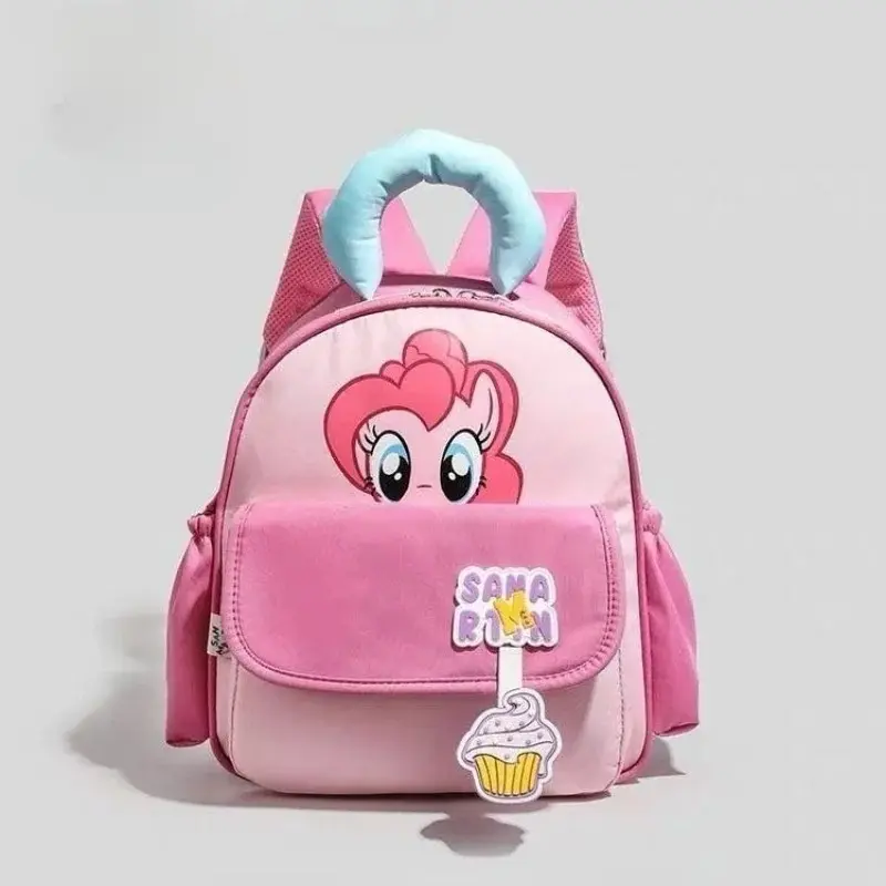 Backpack cartoon cute Pinkie Pie kindergarten lightweight Shoulders Bag Anime peripheral birthday gift