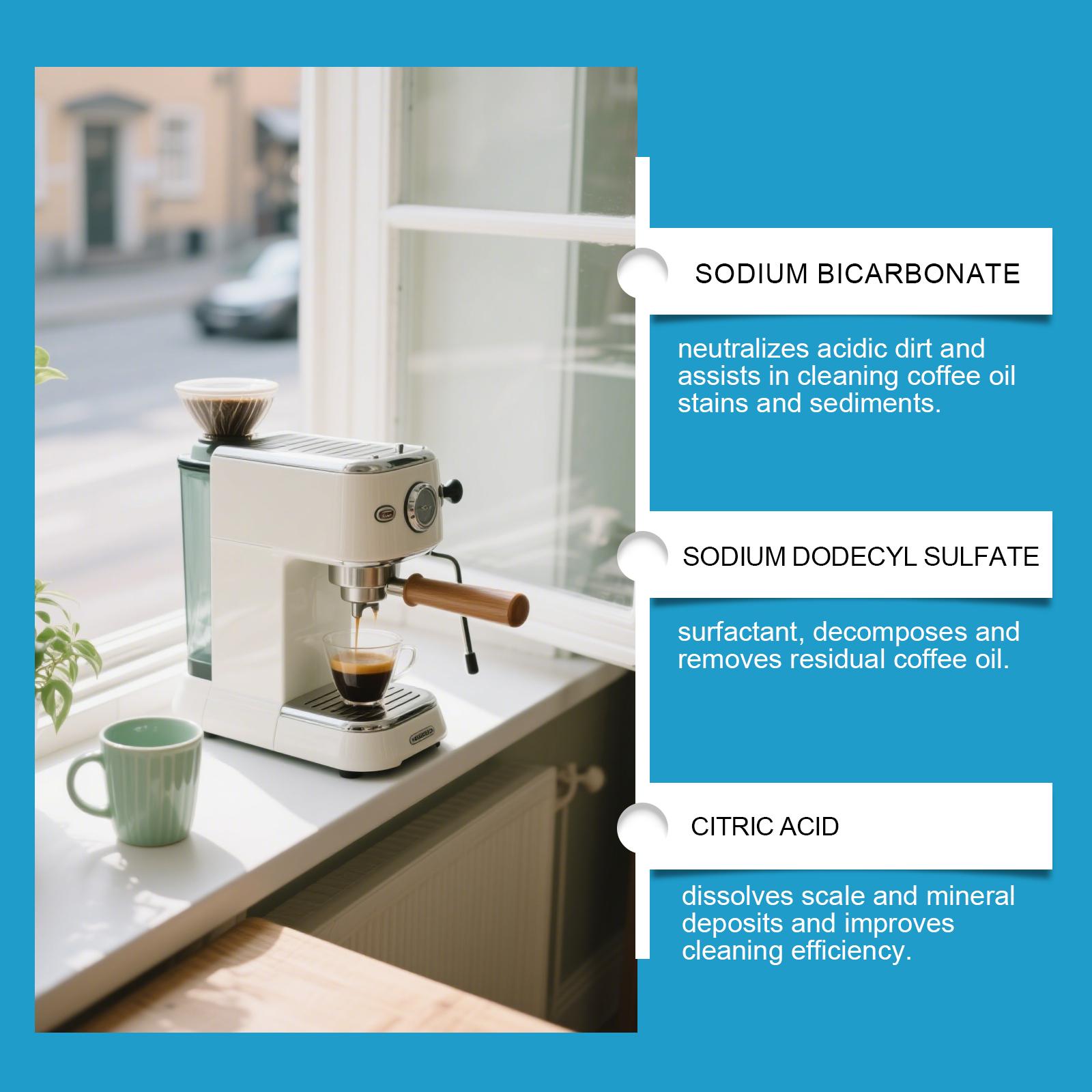 Jue Fish Coffee Machine Cleaning Tablets, Coffee Machine Stain And Scale Removal Filter Screen Cleaning, Household Universal Cleaning Tablets