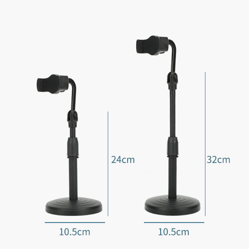 Desktop Tripod for Phone Smartphone Iphone with Phone Holder Stand Bracket Tripe for Mobile Telefoon Statief Stand Table Waterproof Electric Foot Callus Remover Rotatable Selfie Stick Remote