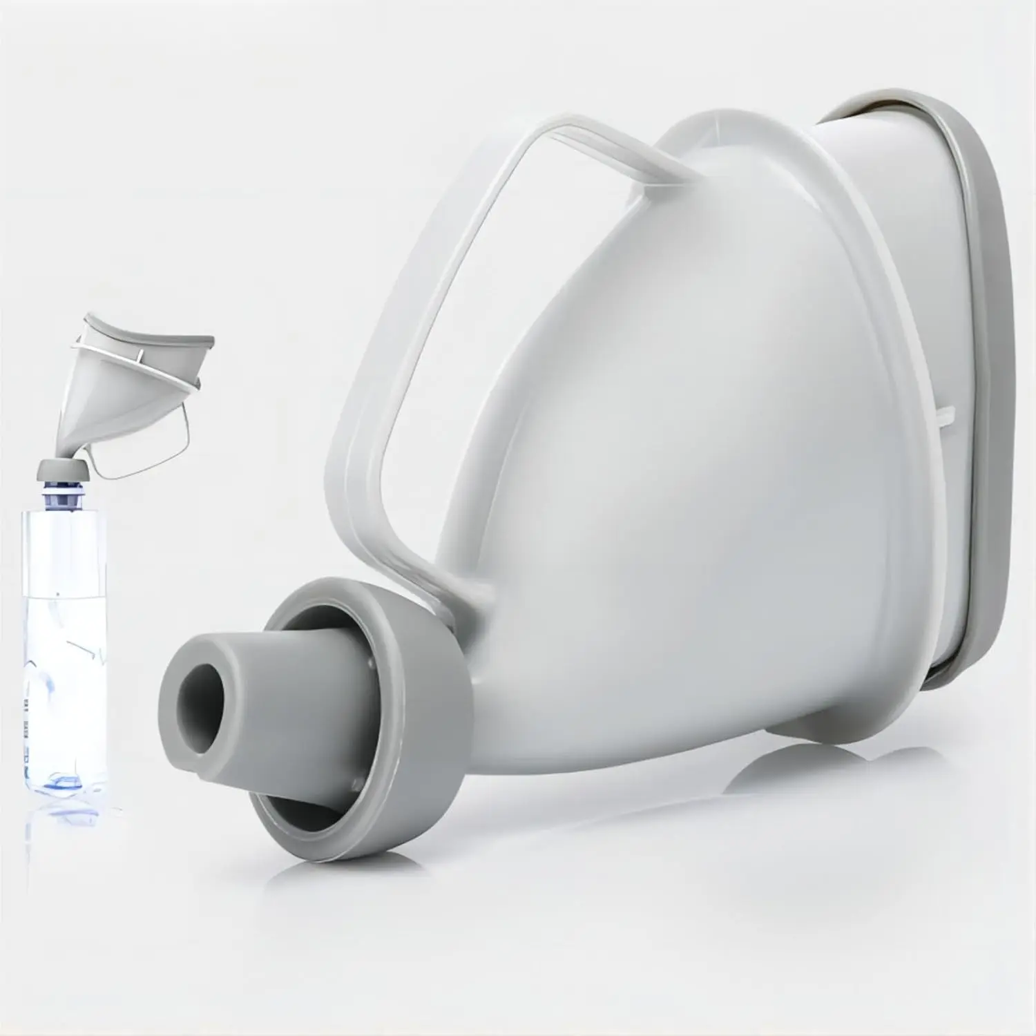 Portable Unisex Reusable Travel Potty, Leakproof Car Interior Stowing Accessory with Detachable Tube & Wide Opening - Camping Accessories, Hygienic Camping Toilet for Outdoor Use