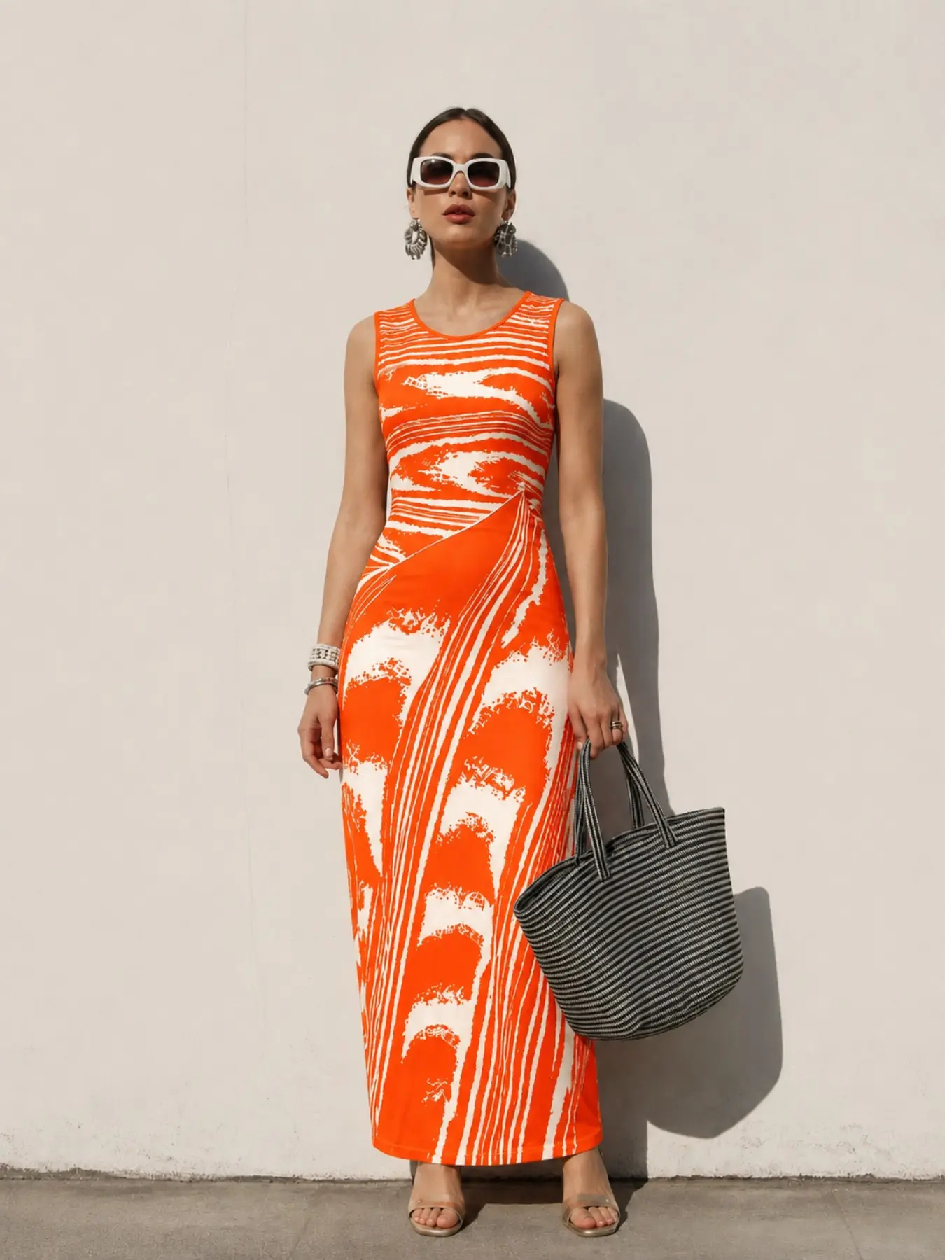 Womens Fashion Summer Maxi Sleeveless Long Dresses, Petite to Plus Size Sundress  for Daily Wear, Work, Business Casual, Beach, Formal Vaction, Boho Summer Midi Clothing Cocktail Rompers Outfits Dresses for Women