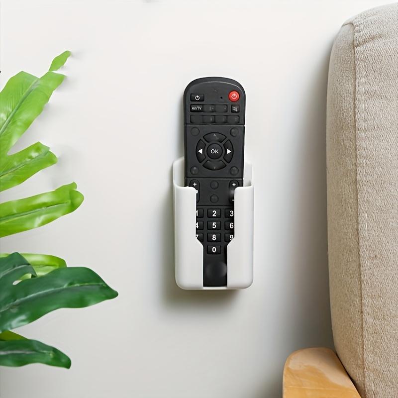 3pcs Wall-Mounted Remote Control Holder/TV and Air Conditioner Remote Storage Box/Durable Plastic/Wall-Mounted Desktop Phone Charging Stand/Space-Saving Storage Box/Multi-Functional Plastic Storage Rack Suitable for TV, Air Conditioner