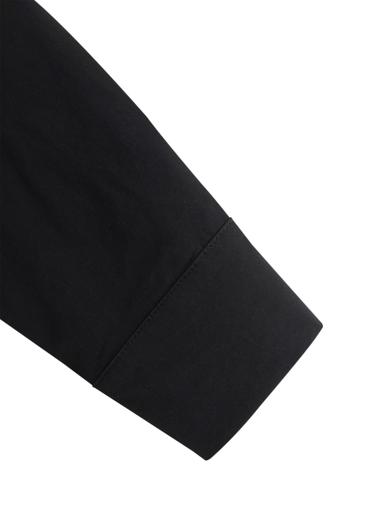Men's Solid Button Front Shirt, Casual Fitted Shirt, Classic Casual Fashion Long Sleeve Collared Top for Daily Wear, Men's Clothes for All Seasons, Men's Clothing, Longsleeves, Fashionable Shirts