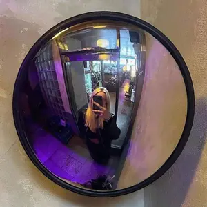 📸 Viral Fisheye Selfie Mirror, Cool Convex Round Mirror for Photos, Y2K Aesthetic Room Decor, Wall Mounted Mirror, Home Decor Mirror, Decorative Mirror