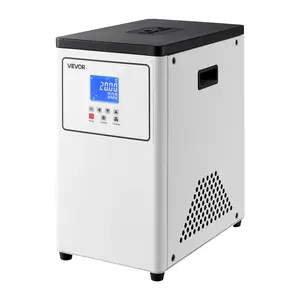 VEVOR Laboratory Chiller Circulator, -20 to Room Temperature, 3.4 L Internal and External Dual Circulation, Compatible with 2 L Rotary Evaporators for Condenser Reflux and Rapid Cooling
