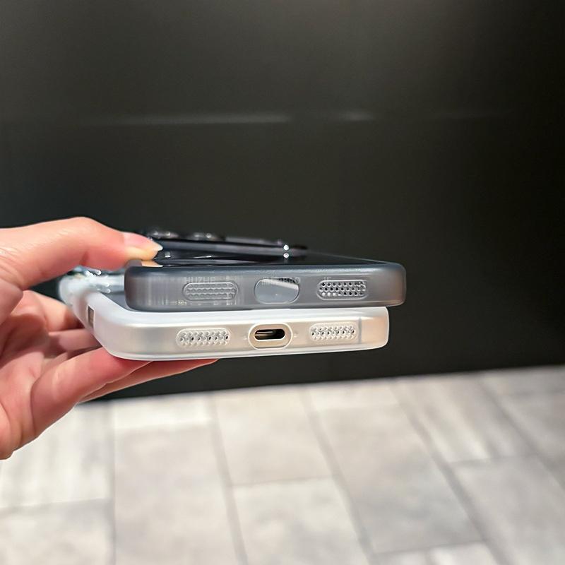 Transparent Soft Case for IP17ProMax Ultra-Thin Cooling Flex Cover 16/15/14/13Pro Protective Phone Case with Camera Protection and Precise Cutouts