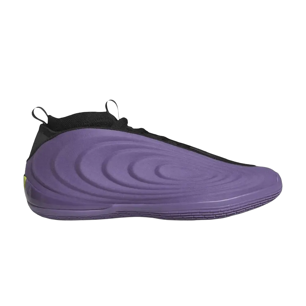 adidas Harden Vol. 10 'Matte Purple' (Unisex) Supplier Colour/Core Black/Lucid Lemon basketball shoes JQ9426
