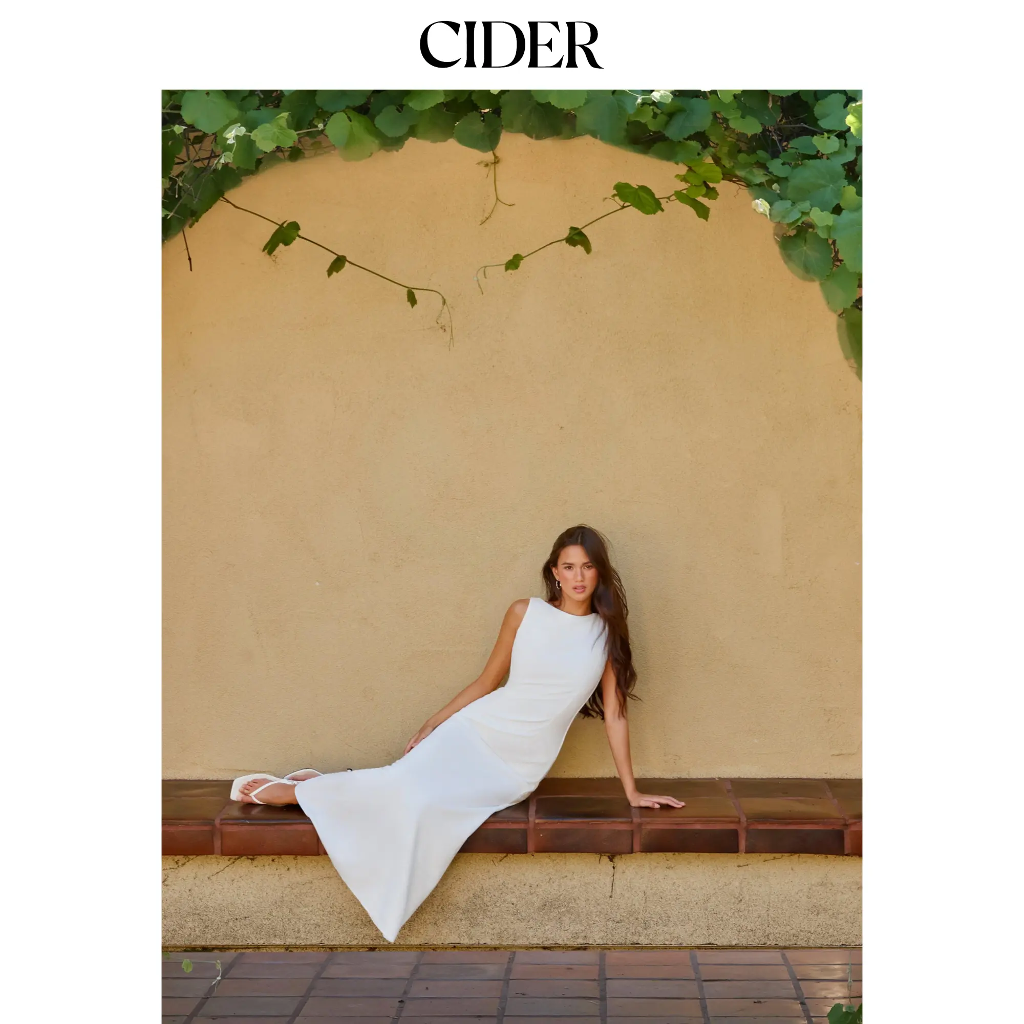 Cider Boat Neck Solid Maxi Dress