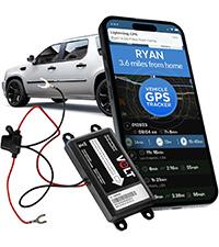Lightning GPS GL300 Car Tracker Device for Vehicles w/Magnetic Case  Hidden GPS Tracker for Fleet Security, Long Range Vehicle Tracking, Discreet, Ideal for Cars and Trailers, Subscription Required