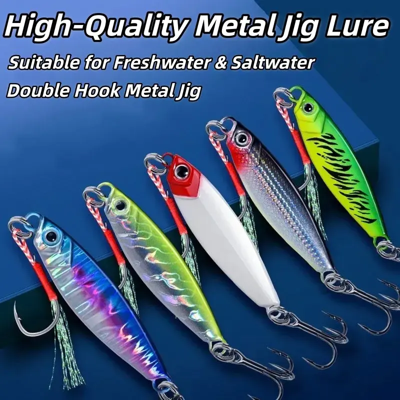 6-Piece Mixed Lure Set, Bright Flasher Baits for Freshwater and Saltwater Fishing, Effective Bait and Attractor for Anglers