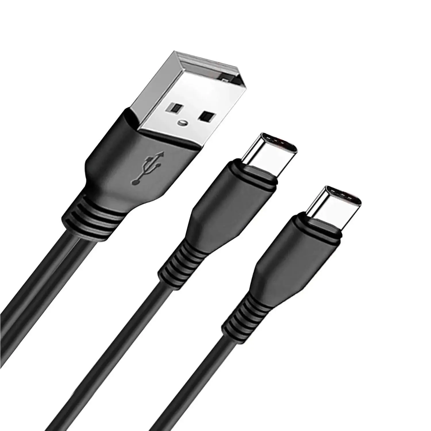 (3 FT) USB C and USB C Splitter  2 in 1 Type A to Type C  Cord
