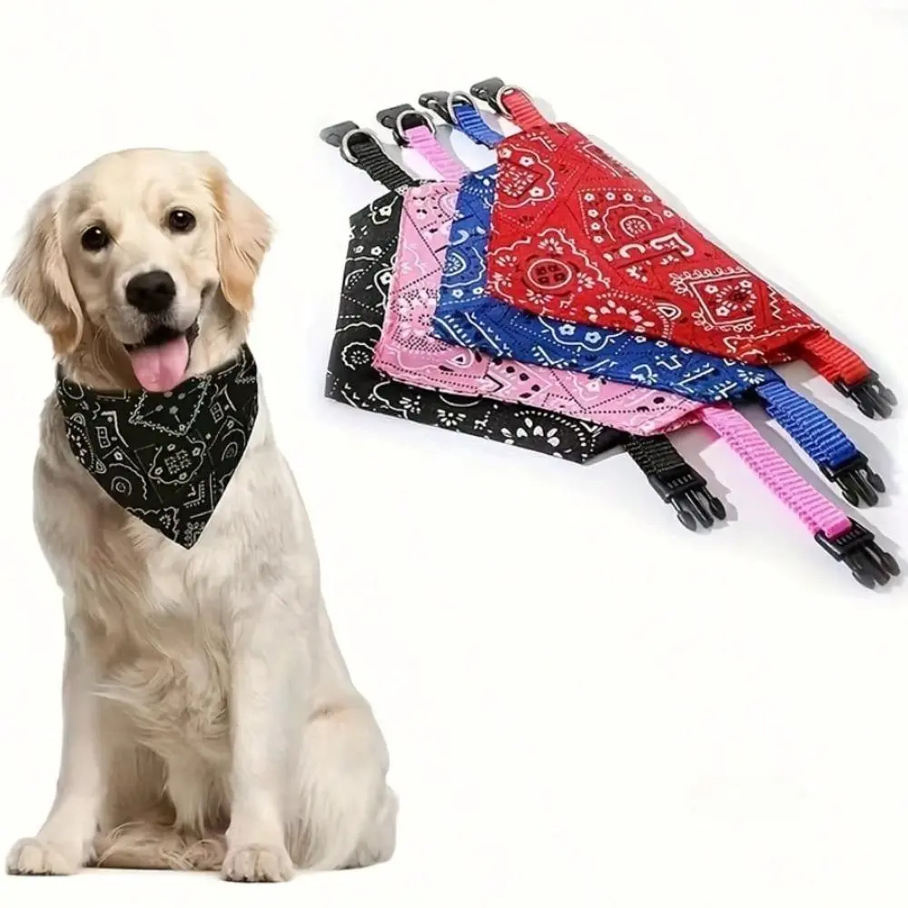 Waterproof Dog Bib, Adjustable Pet Bandana, Outdoor Pet Gear, Medium Dog Accessory, Anti-slobber Pet Wear