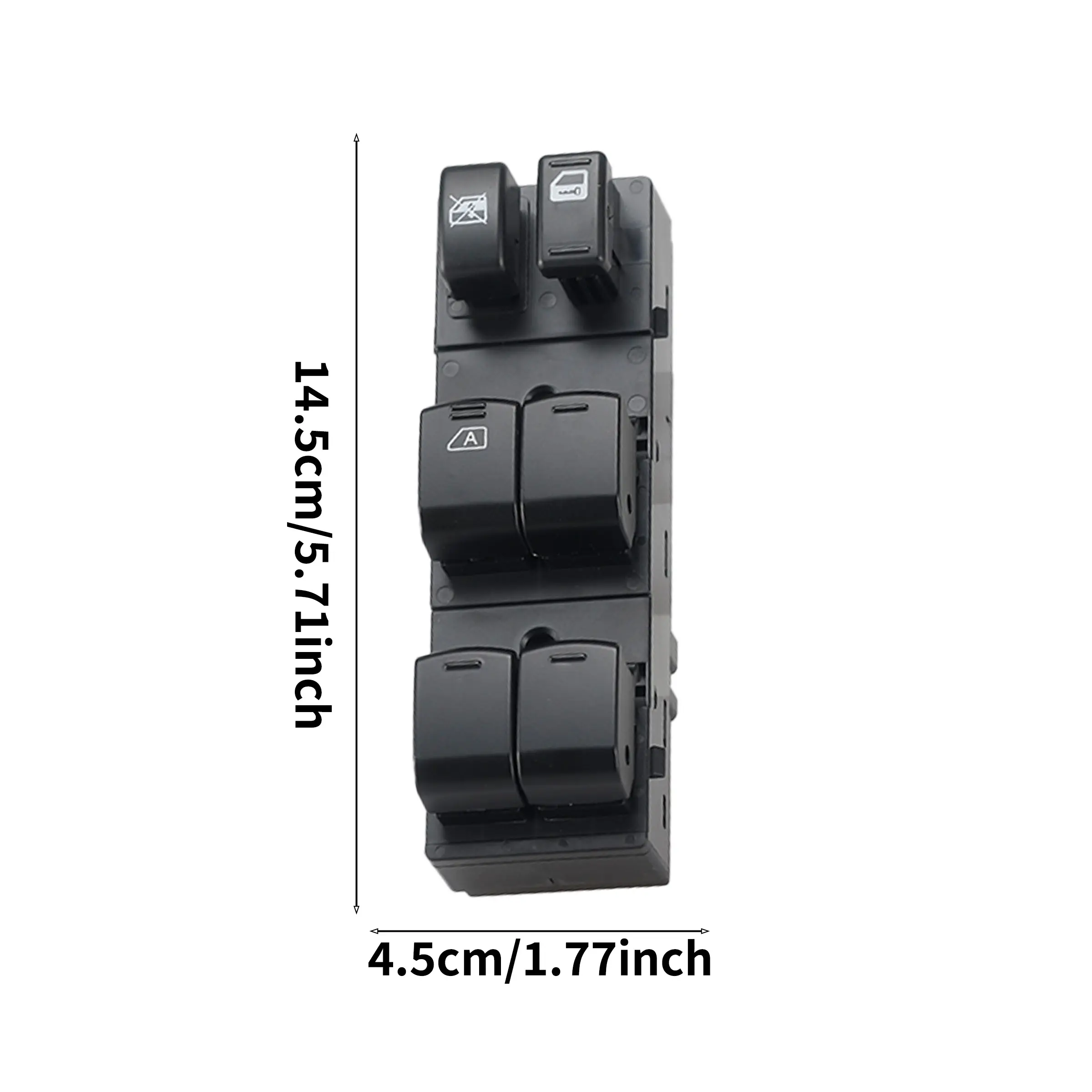 Nissan Sunny & Qashqai Glass Lift Switch Assembly Key, Electric Window Control Unit, Replacement Car Parts, High Value Automotive Accessory