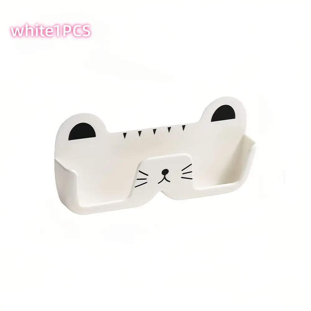 Wall-mounted Glasses Storage Box, Suitable for Bedside, Bathroom, Living Room, and Cabinet Use., Shelves