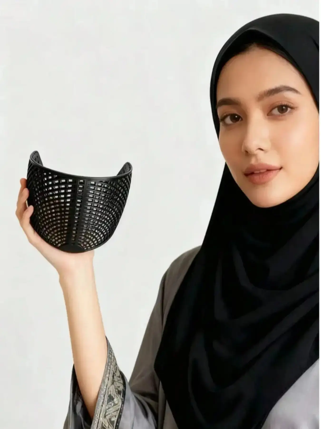 Women Muslim Hijab Undercap, Breathable Lightweight Durable Fit Nylon Inner Cap, Easy To Wear Daily Hair Accessory, Ideal Gift for Muslim Friends