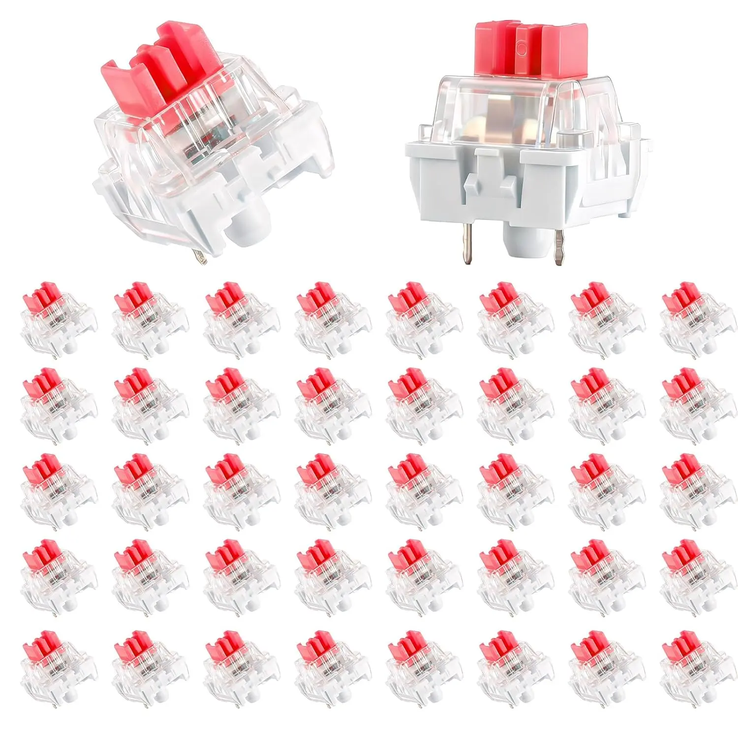 Keyboard Switches, 50 count 3 PIN Black Keyboard Clicker   Keyboards  for  Gaming Keyboards