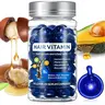 No-Rinse Hair Oil Capsules 40 Count, Rich in Moroccan Argan Oil, Vitamins a C E B5, Deep Nourishment, Split End Repair, Nourishing Hair Treatment, Daily Hair Care Essential.
