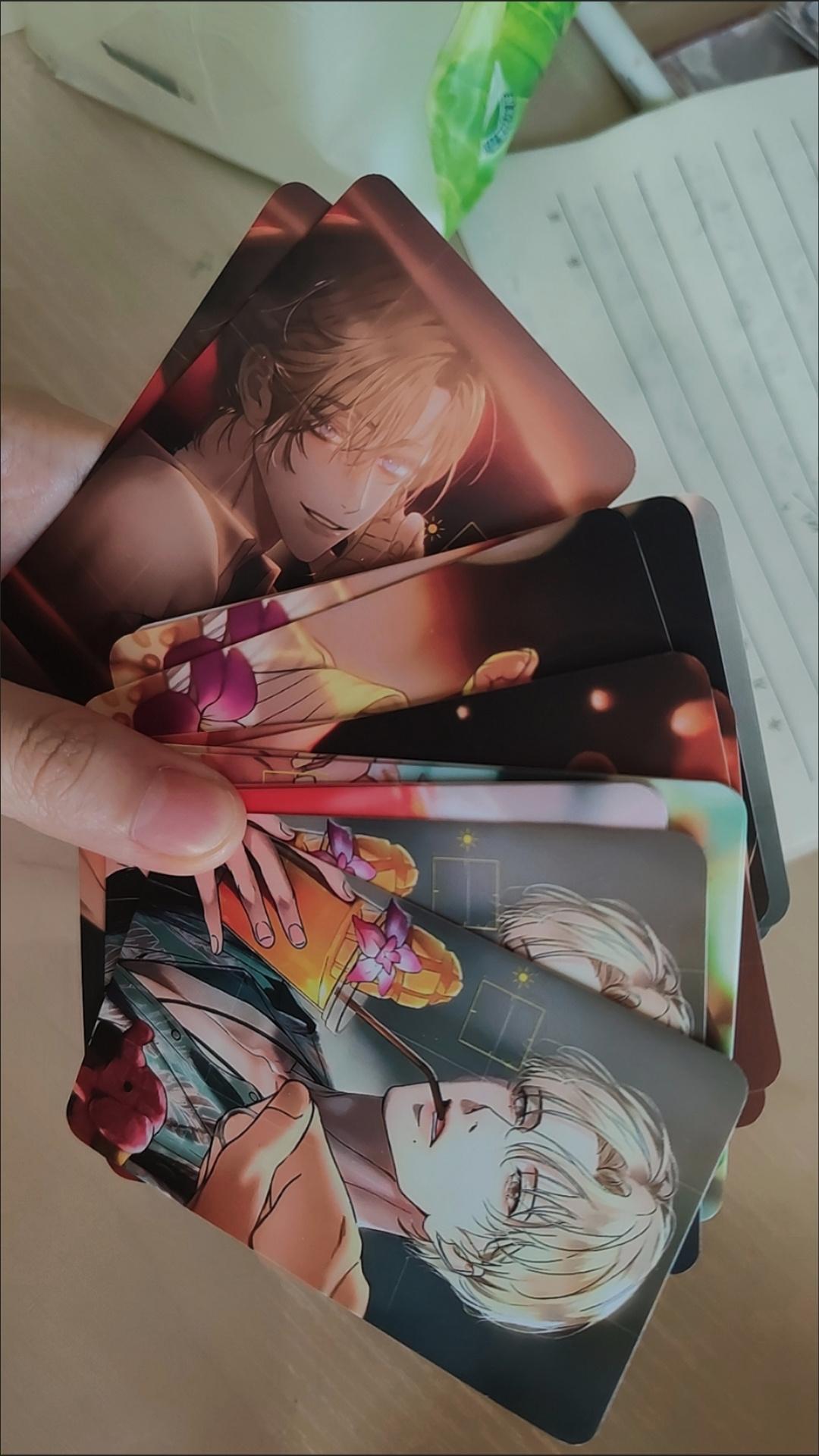 7 Pcs/set Korean Manga Lomo Card Yeongwoon & Seo-in Characters Small Cards Photocard Fans Collection Decorative Cosplay Gift