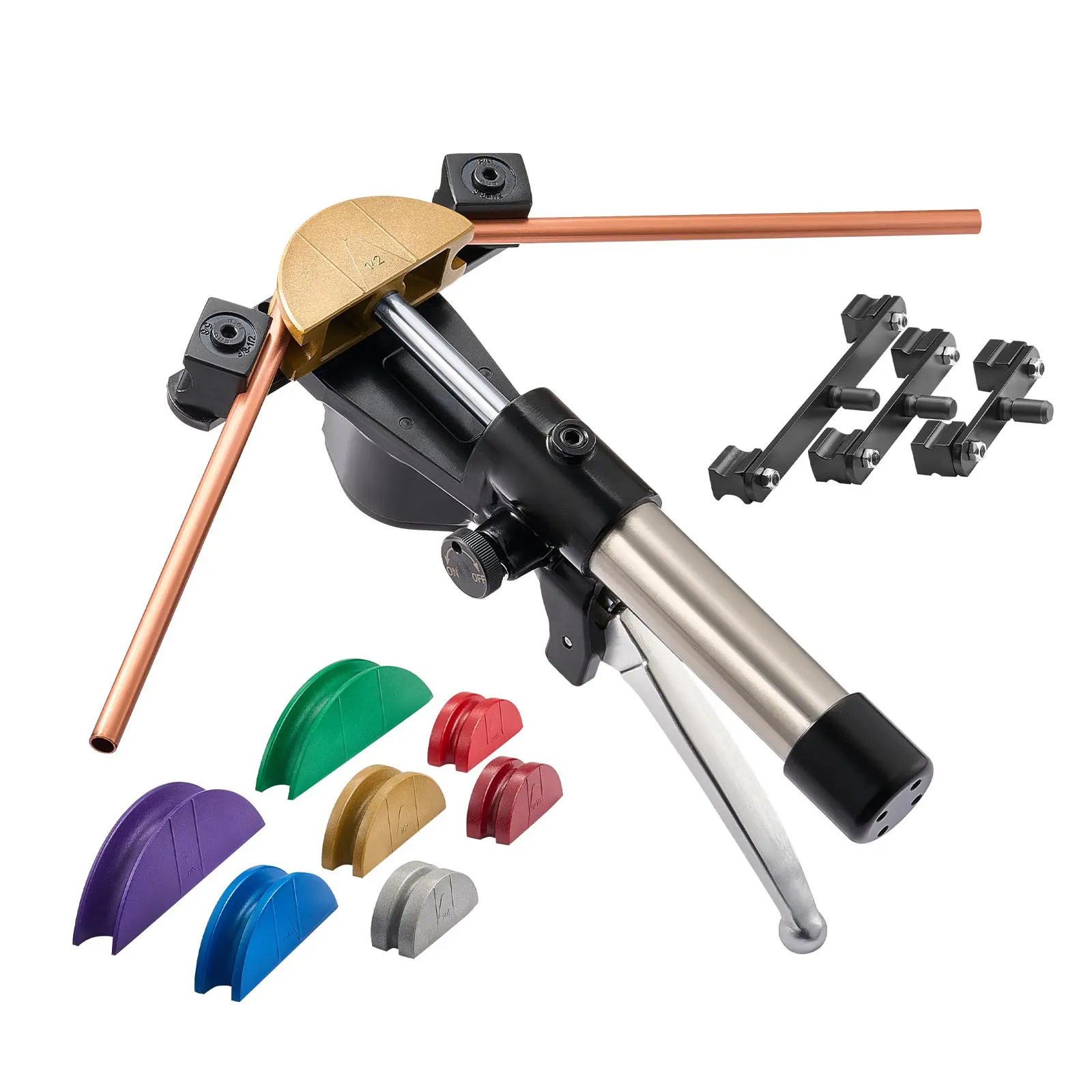 Hydraulic Tubing Bender Kit, Simple Hydraulic Bending, Precision Angle Control, Ready for Every Bend