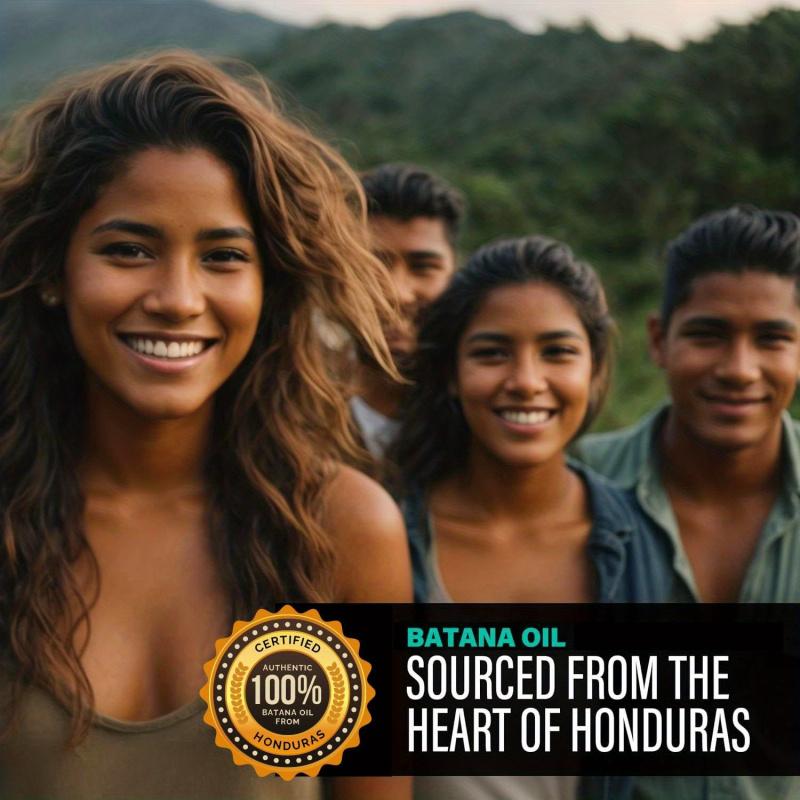 Unrefined Batana Oil for Hair Care, Authentic Dr Sebi Batana Hair Mask from Honduras for Strong Hair, Hydrating Hair Balm, Cold Pressed Cosmetic Scalp Mask Gifts for Women, Black Friday Items& Christmas Gifts