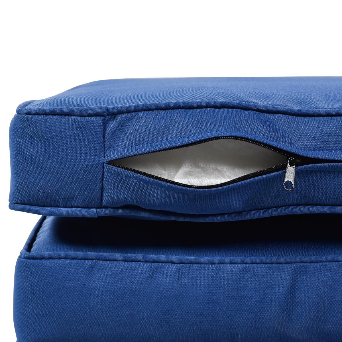 Outdoor Patio Rectangle Daybed with Retractable Canopy,  Wicker Furniture Sectional Seating with Washable Cushions, Backyard, Porch(As same as WY000263AAE)