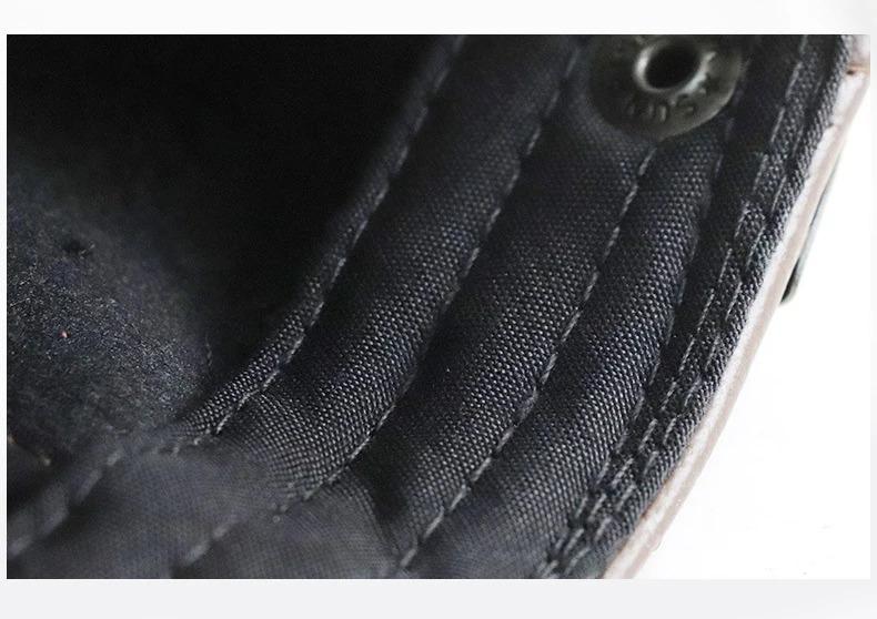 PU Leather Beret Hat Men Autumn Winter Faux Leather Duckbill Newsboy Cap Herringbone Middle-aged Men's Flat Peaked Cap For Dad