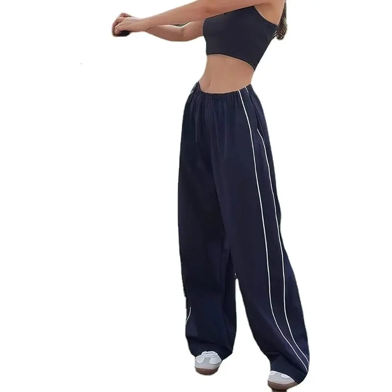 Women’s Baggy Y2K Parachute Pants| Relaxed-Fit Streetwear Trousers for Casual Outfits, Festivals, Dance, Travel & Everyday Wear