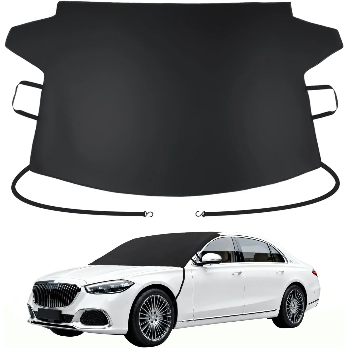 Windshield Cover for ice and Snow | 600D Three-Layer Composite ,Sunshade, Fabric |Windshield Snow Cover for , SUV, |Winter  Accessories| Windshield Cover